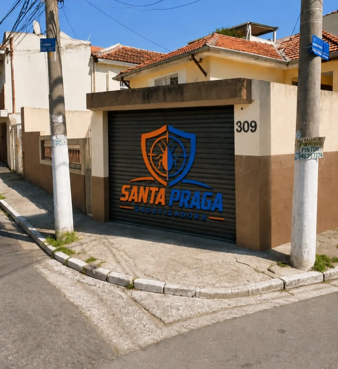 Fachada Santa Praga Dedetizadora